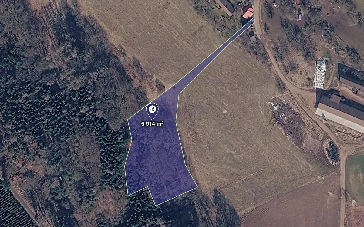 Prodej pozemku 5914 m²